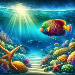 Tropical fish photo.